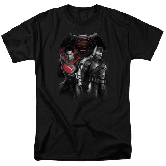 Batman v Superman Stand Off - Men's Regular Fit T-Shirt