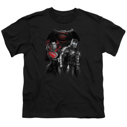 Batman v Superman Stand Off - Youth T-Shirt Style001