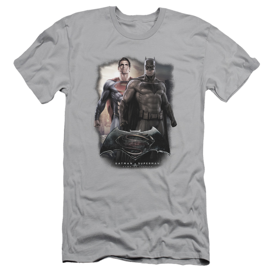 Batman v Superman Dawn - Men's Slim Fit T-Shirt Style001