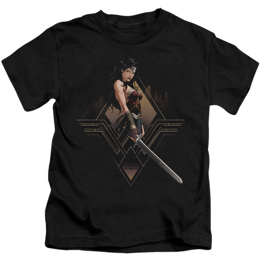 Batman v Superman City Girl - Kid's T-Shirt Style001