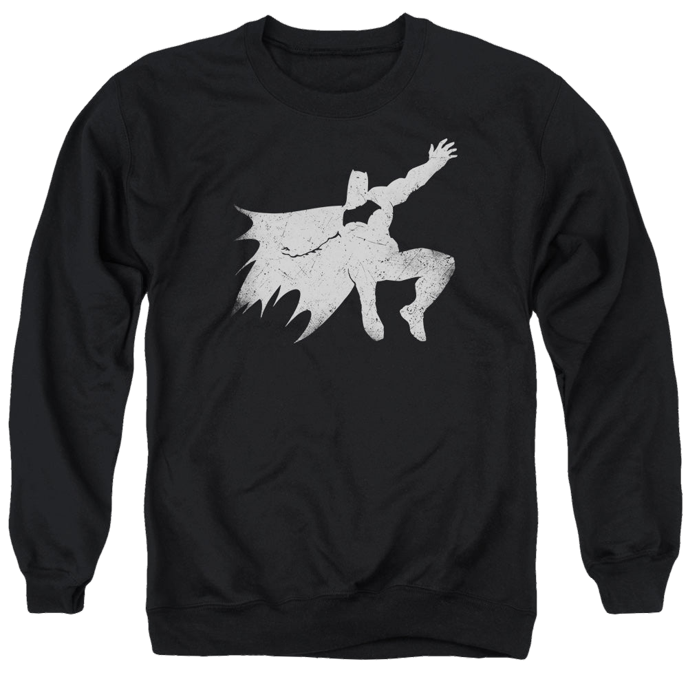 Batman v Superman Knight Silhouette - Men's Crewneck Sweatshirt Style001