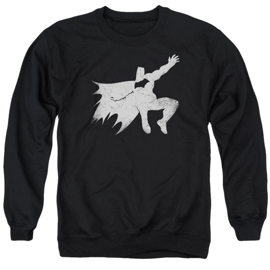 Batman v Superman Knight Silhouette - Men's Crewneck Sweatshirt Style001
