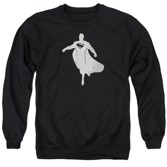 Batman v Superman Superman Silhouette - Men's Crewneck Sweatshirt Style001