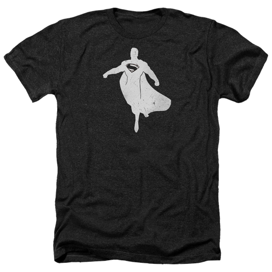 Batman v Superman Superman Silhouette - Men's Heather T-Shirt Style001