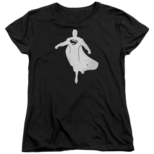 Batman v Superman Superman Silhouette - Women's T-Shirt Style001