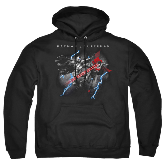 Batman v Superman Lightning Fight - Pullover Hoodie Style001