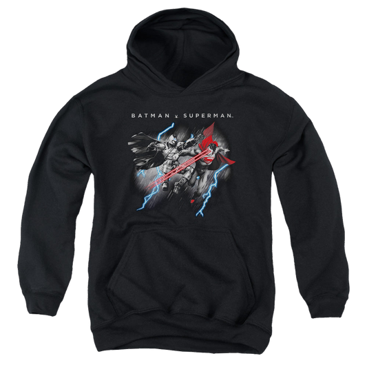 Batman v Superman Lightning Fight - Youth Hoodie