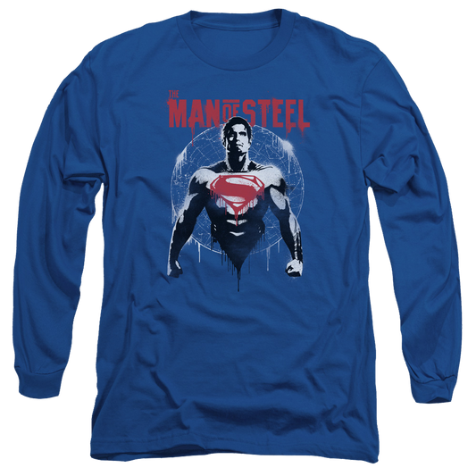 Batman v Superman Super Spray - Men's Long Sleeve T-Shirt Style001