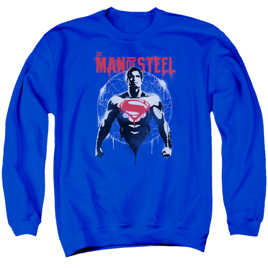 Batman v Superman Super Spray - Men's Crewneck Sweatshirt