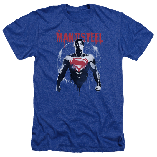 Batman v Superman Super Spray - Men's Heather T-Shirt Style001
