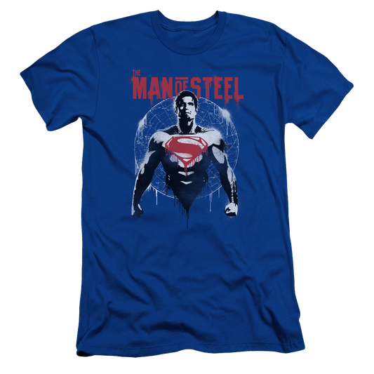 Batman v Superman Super Spray - Men's Slim Fit T-Shirt Style001