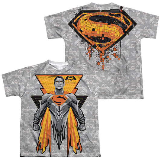 Batman v Superman Super Tech Sub (Front/Back Print) - Youth All-Over Print T-Shirt