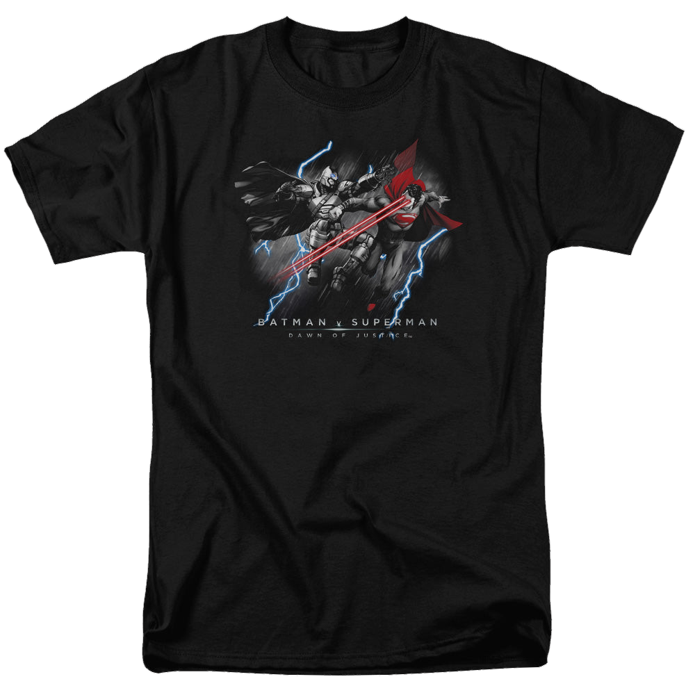 Batman v Superman Lightning V Heat Vision - Men's Regular Fit T-Shirt Style001