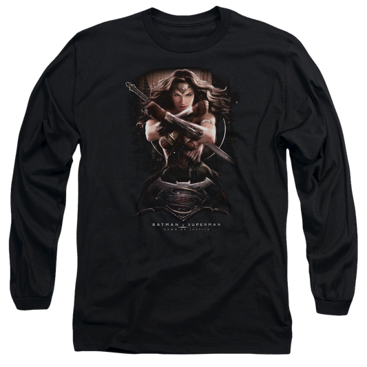Batman v Superman Ww Ground Zero - Men's Long Sleeve T-Shirt Style001