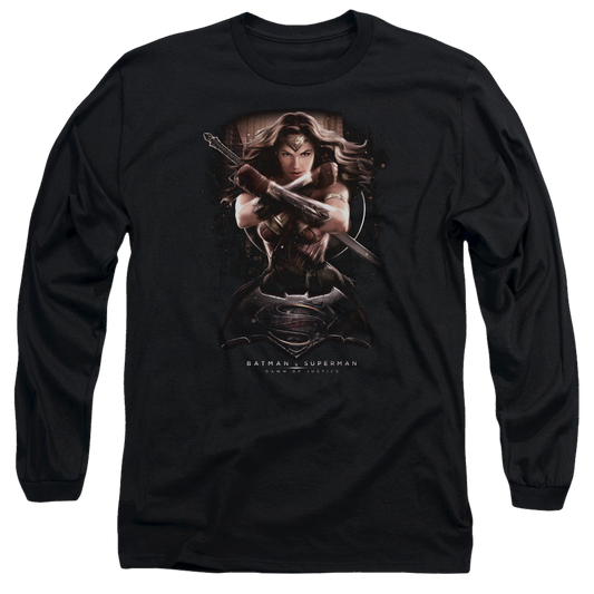 Batman v Superman Ww Ground Zero - Men's Long Sleeve T-Shirt