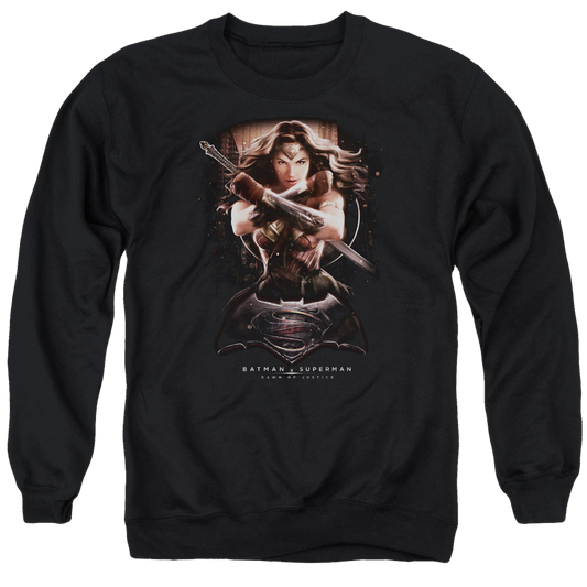 Batman v Superman Ww Ground Zero - Men's Crewneck Sweatshirt