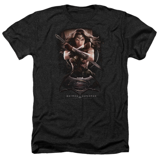 Batman v Superman Ww Ground Zero - Men's Heather T-Shirt Style001