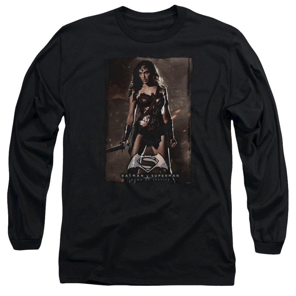 Batman v Superman Ww Poster - Men's Long Sleeve T-Shirt Style001
