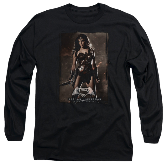 Batman v Superman Ww Poster - Men's Long Sleeve T-Shirt