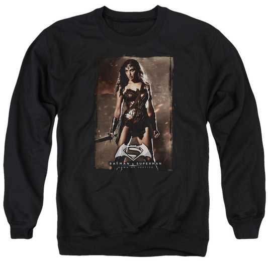 Batman v Superman Ww Poster - Men's Crewneck Sweatshirt Style001