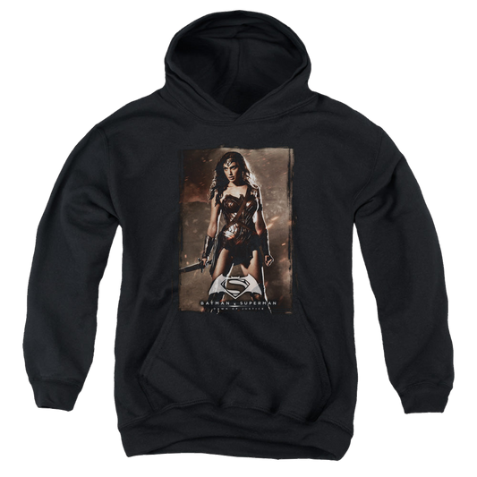 Batman v Superman Ww Poster - Youth Hoodie