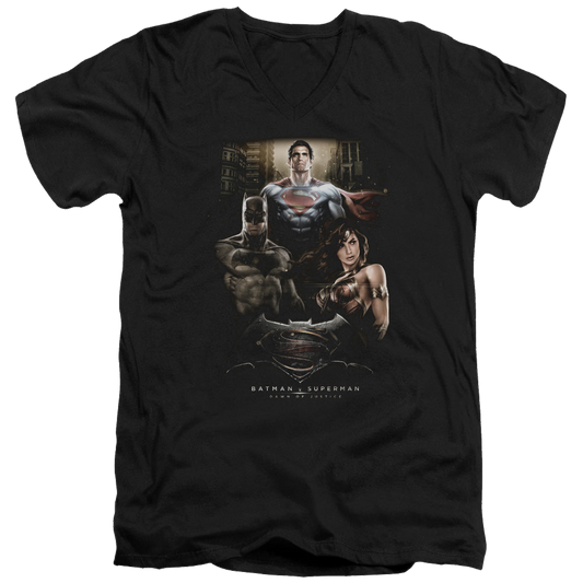 Batman v Superman Thre Three - Men's V-Neck T-Shirt