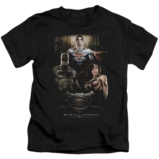 Batman v Superman Thre Three - Kid's T-Shirt Style001