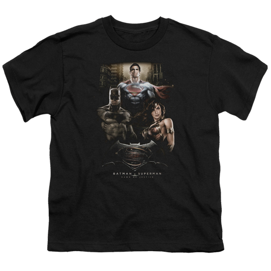 Batman v Superman Thre Three - Youth T-Shirt Style001