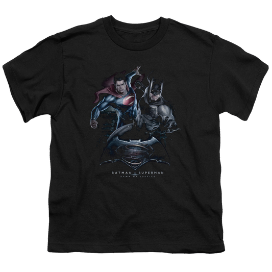 Batman v Superman Team Up - Youth T-Shirt