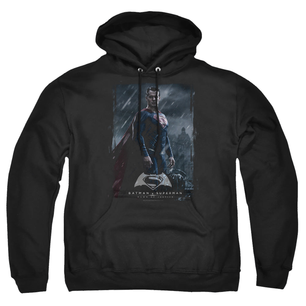 Batman v Superman Supe Poster - Pullover Hoodie