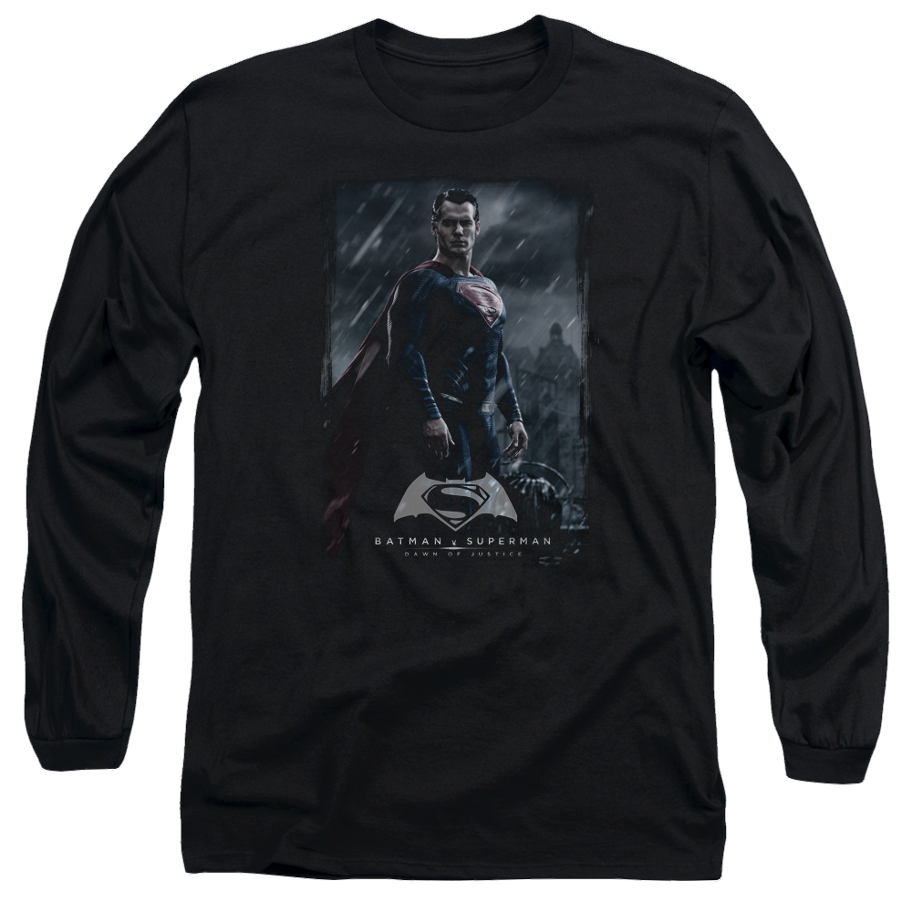 Batman v Superman Supe Poster - Men's Long Sleeve T-Shirt Style001