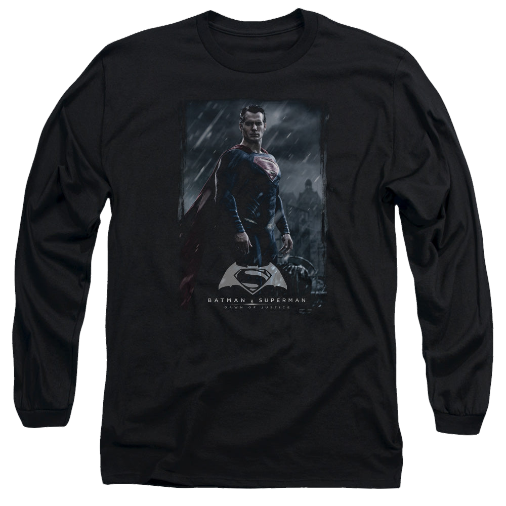 Batman v Superman Supe Poster - Men's Long Sleeve T-Shirt