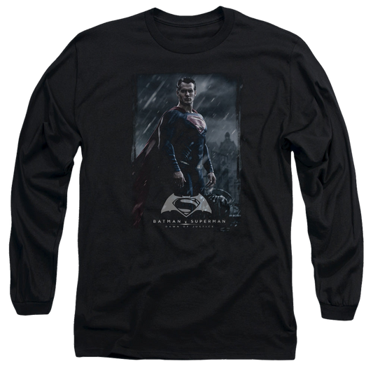 Batman v Superman Supe Poster - Men's Long Sleeve T-Shirt