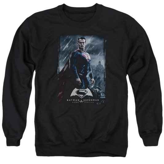 Batman v Superman Supe Poster - Men's Crewneck Sweatshirt Style001