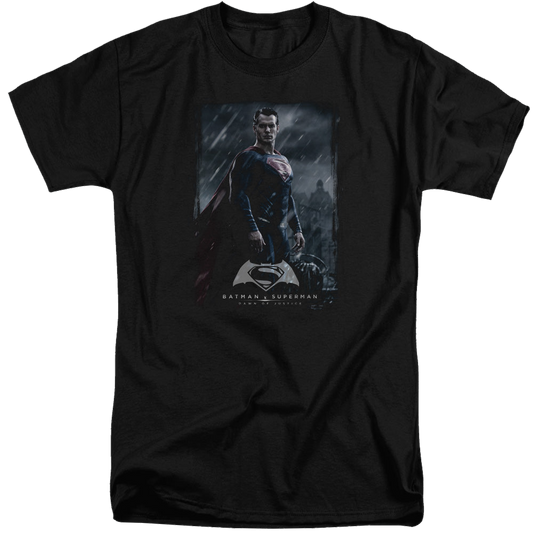 Batman v Superman Supe Poster - Men's Tall Fit T-Shirt