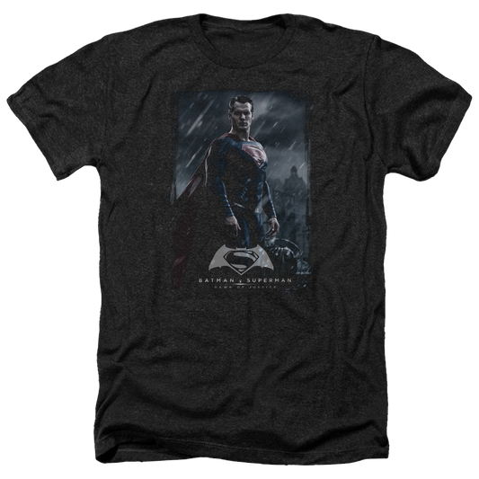 Batman v Superman Supe Poster - Men's Heather T-Shirt Style001