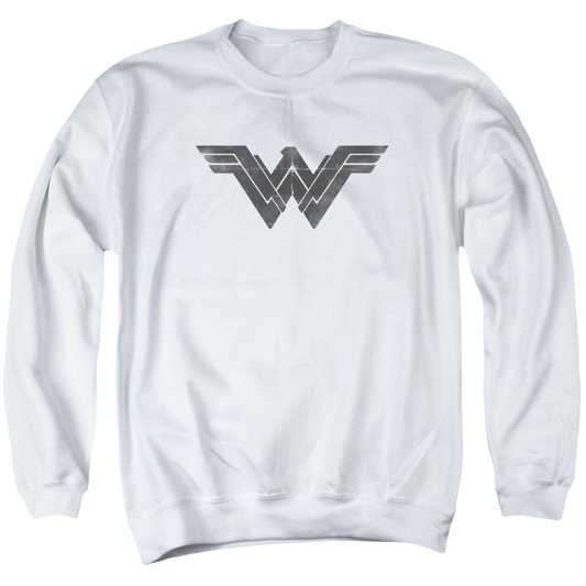 Batman v Superman Folded And Distressed - Men's Crewneck Sweatshirt Style001