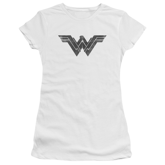 Batman v Superman Folded And Distressed - Juniors T-Shirt