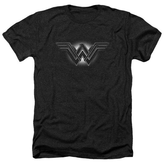 Batman v Superman Glow Emblem - Men's Heather T-Shirt