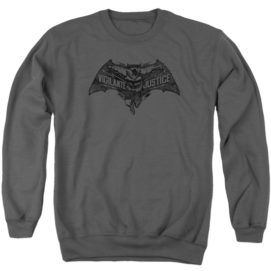 Batman v Superman Vigilante Justice - Men's Crewneck Sweatshirt