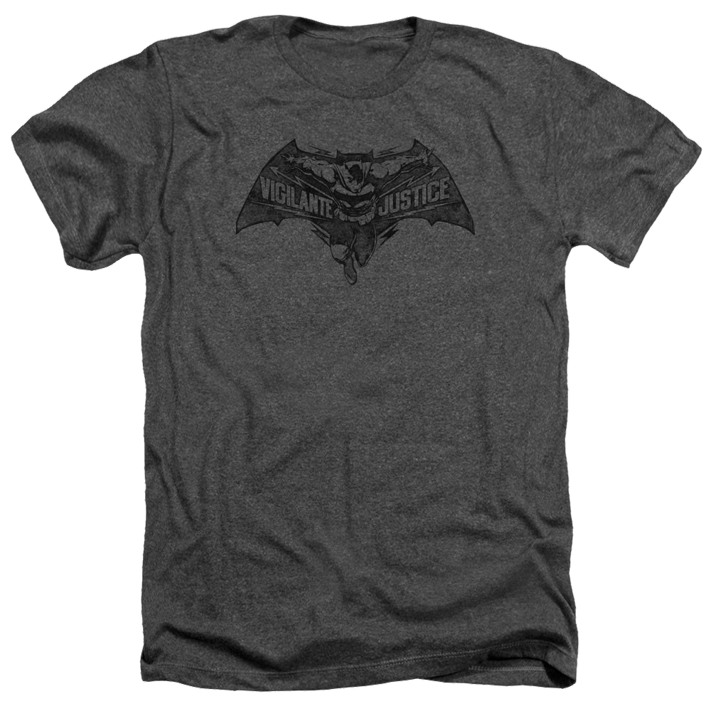 Batman v Superman Vigilante Justice - Men's Heather T-Shirt Style001