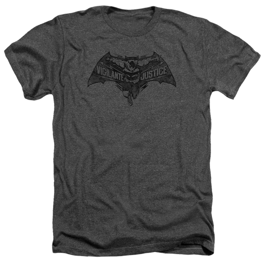 Batman v Superman Vigilante Justice - Men's Heather T-Shirt Style001
