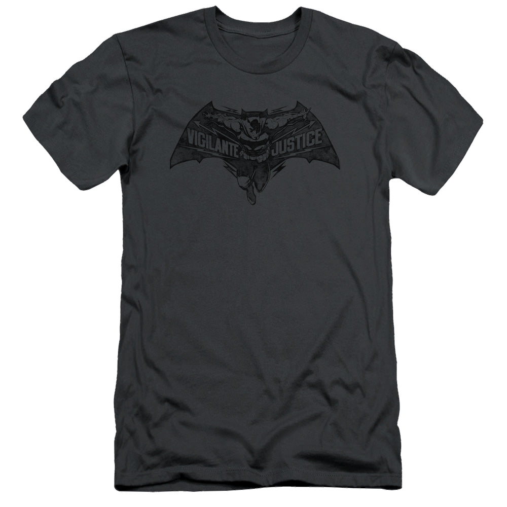 Batman v Superman Vigilante Justice - Men's Slim Fit T-Shirt Style001