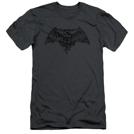 Batman v Superman Vigilante Justice - Men's Slim Fit T-Shirt