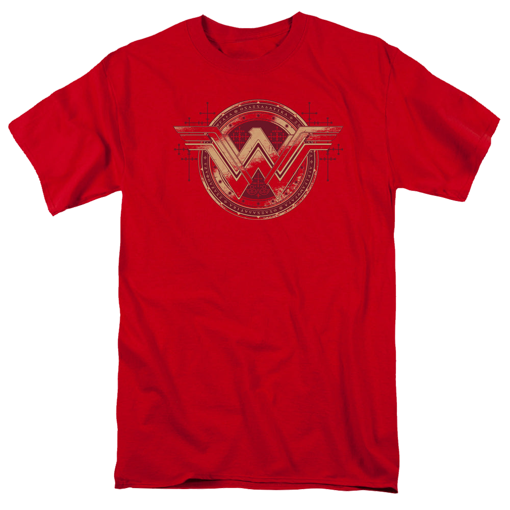 Batman v Superman Wonder Shield - Men's Regular Fit T-Shirt