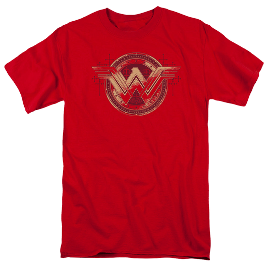 Batman v Superman Wonder Shield - Men's Regular Fit T-Shirt