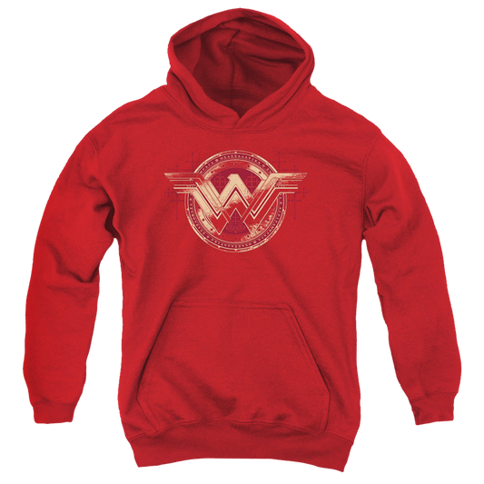 Batman v Superman Wonder Shield - Youth Hoodie Style001