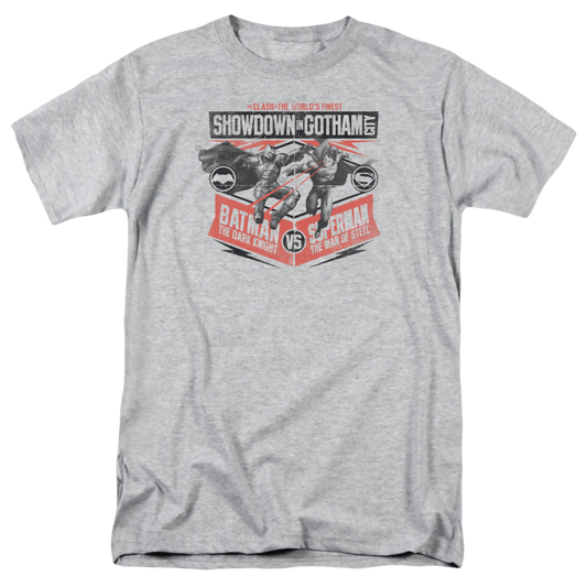 Batman v Superman Showdown In Gotham - Men's Regular Fit T-Shirt