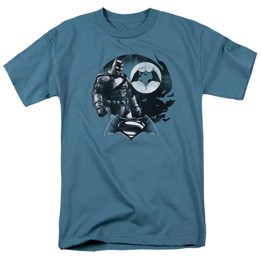 Batman v Superman Waiting And Protecting - Men's Regular Fit T-Shirt Style001