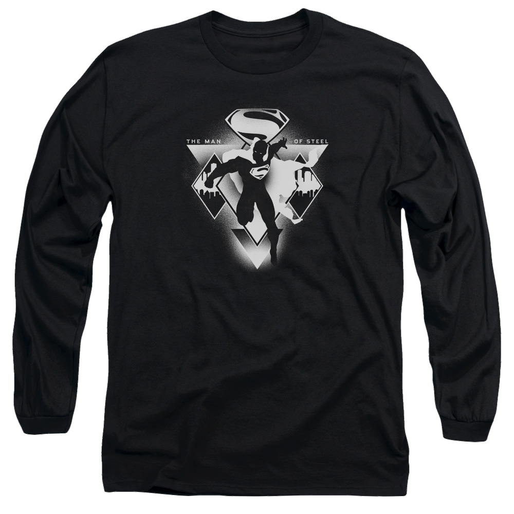 Batman v Superman Triple Diamond - Men's Long Sleeve T-Shirt Style001